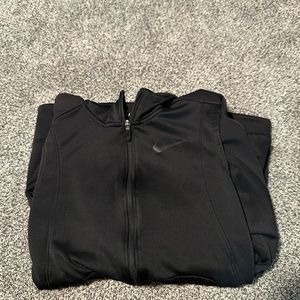 Men’s black Nike zip up hoodie